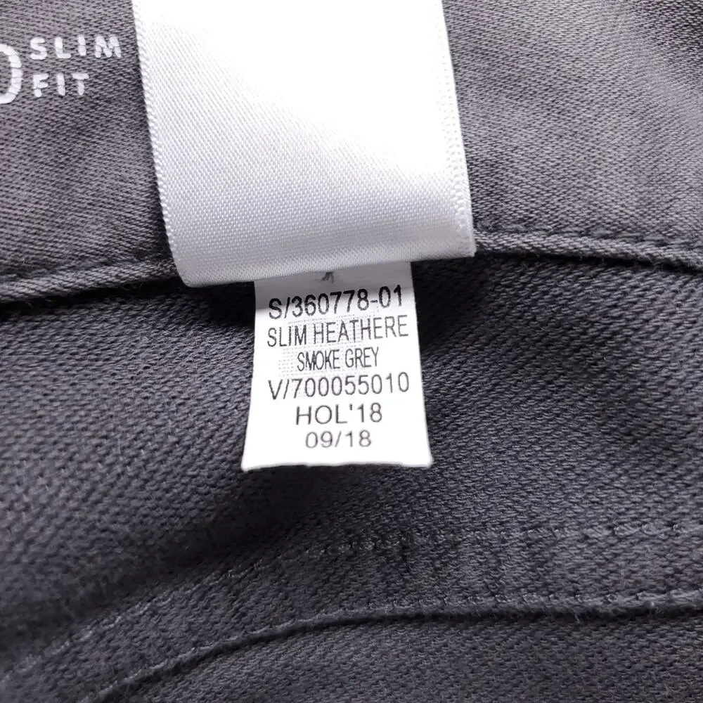 Banana Republic Traveler Slim Fit Jeans Men 31x30 Gray Stretch Comfort Gorpcore